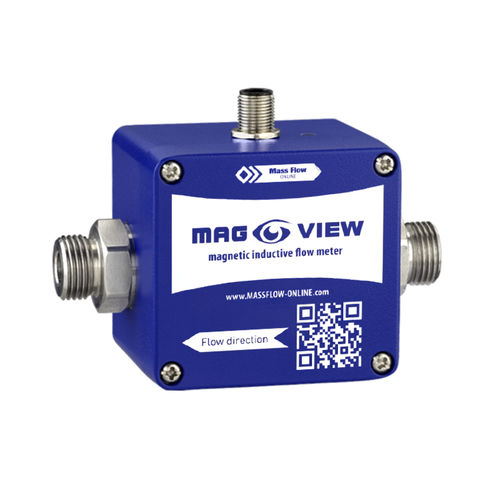 Magnetdurchflussmesser - MVM-002-PA - Mass Flow ONLINE BV - Volumen / für Flüssigkeiten / Inline