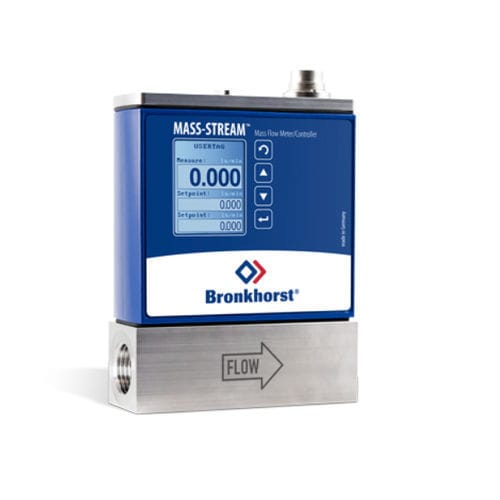 Thermodurchflussmesser - MS-106 - Mass Flow ONLINE BV - Massen / für Gas / Inline