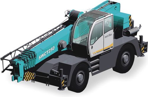 Mobiler Kran - SWCT250 - SUNWARD INTELLIGENT EQUIPMENT CO.,LTD. - Teleskop / Offroader / für Hubanwendungen