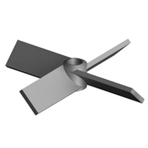 4-Blatt-Impeller-Rührer - White Mountain Process - für Rührwerk / Axial
