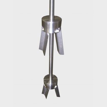 2-Blatt-Impeller-Rührer - White Mountain Process - für Rührwerk