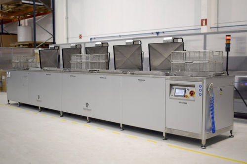 Ultraschall-Reinigungsanlage - 39 Ga - TIERRATECH - manuell / für Schienenfahrzeuge / maßgefertigt
