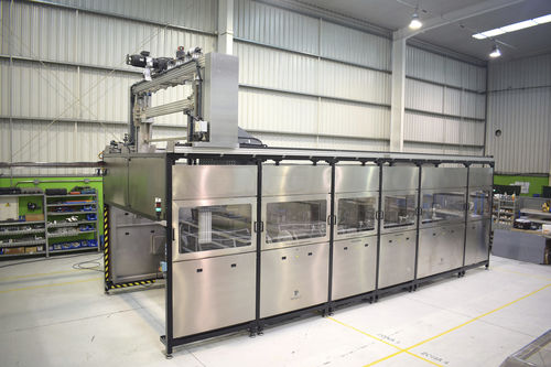 Ultraschall-Reinigungsanlage - 660 Ga - TIERRATECH - automatisch / für die Lebensmittelindustrie / maßgefertigt