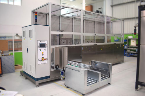 Ultraschall-Reinigungsanlage - 79.2 Ga - TIERRATECH - automatisch / für die Luftfahrtindustrie / maßgefertigt