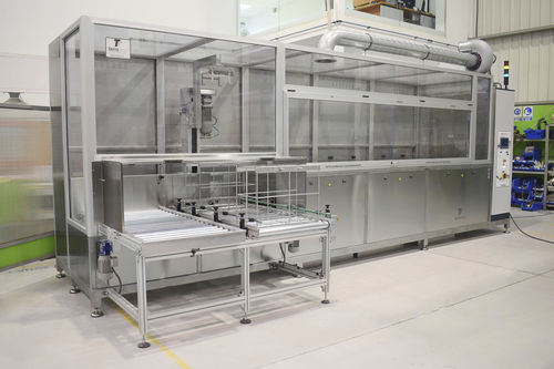 Ultraschall-Reinigungsanlage - TT-3x150 - TIERRATECH - automatisch / für die Lebensmittelindustrie / für die Pharmaindustrie