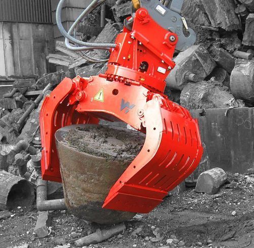 Abbruchgreifer - Oyster - WIMMER Hartstahl GmbH & Co KG - hydraulisch / für Stein