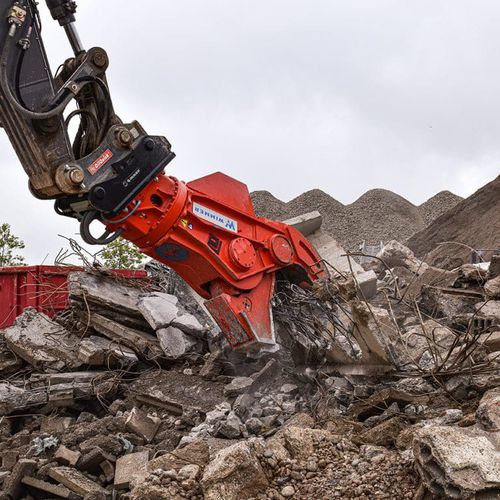 Rotations-Abbruchschere - FU series - WIMMER Hartstahl GmbH & Co KG - hydraulisch / für Bagger
