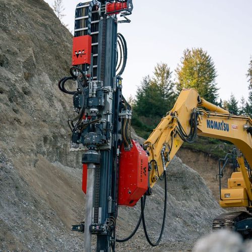 Bohraufsatz für Bagger - AB 6900 series - WIMMER Hartstahl GmbH & Co KG