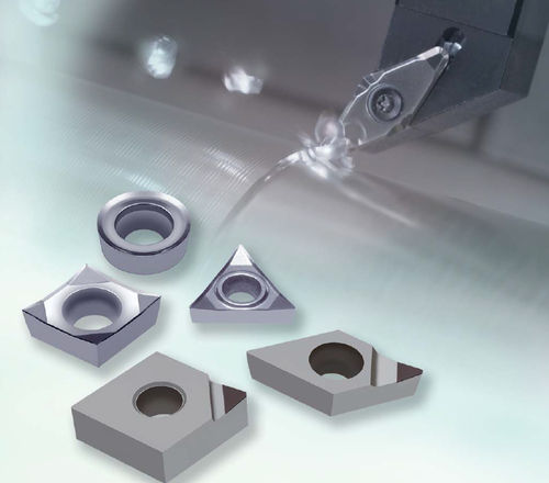 Drehwendeschneidplatte - T-DIA series - TUNGALOY - CBN / für Aluminium