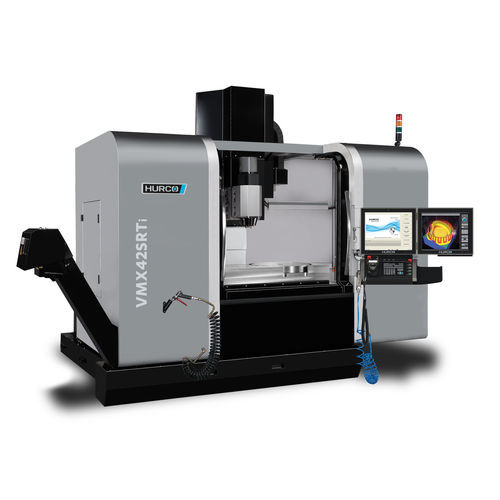 CNC-Bearbeitungszentrum / 5-Achsen - VMX 42SRTi - Hurco GmbH Werkzeugmaschinen - vertikal / mit Rotationstisch / SK40