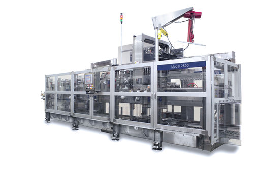 Vertikaler Kartonpacker - 2800 series - Hartness - mit hoher Drehzahl / servogesteuert