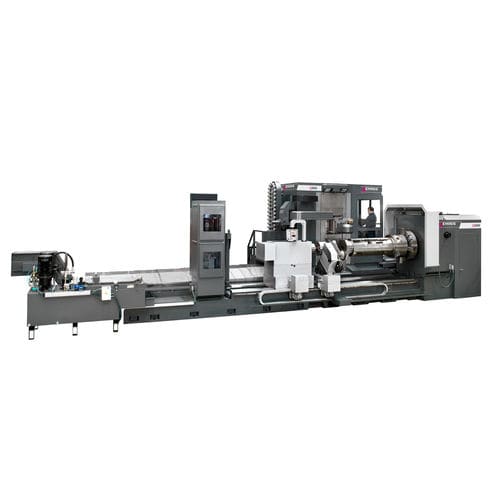 CNC-Drehmaschine - GM9 - GEMINIS LATHES, S.A - horizontal / für Tiefbohrungen / zum Fräsen