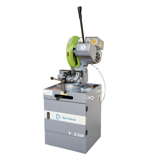 Säge / Mit pneumatischer Schraubzwinge - V 350T - ILERI TEKNIK - Kreis / Gehrung / für Metall