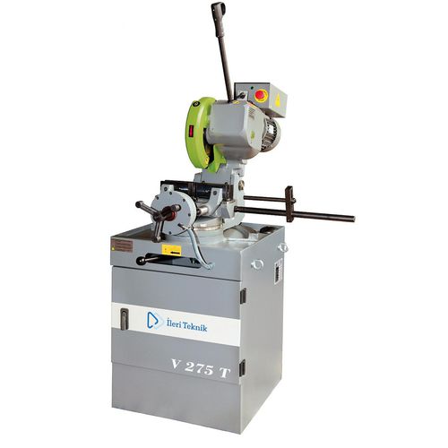 Säge / Mit pneumatischer Schraubzwinge - V 275T - ILERI TEKNIK - Kreis / Gehrung / für Metall