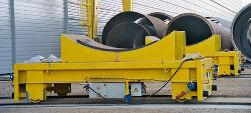 Batteriebetriebener selbstfahrender Wagen - GH Cranes & Components - 2-Achsen / modular / schienenmontiert