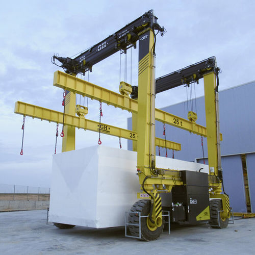Portalkran mit Eigenantrieb - GH Cranes & Components - für Container / für Modulgebäudebau / für Tiefbauarbeiten