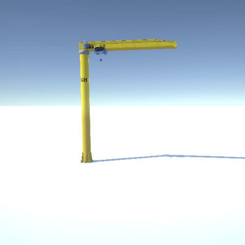 Wandschwenkkran - GH Cranes & Components - 180° / mit Winde / für Hubanwendungen