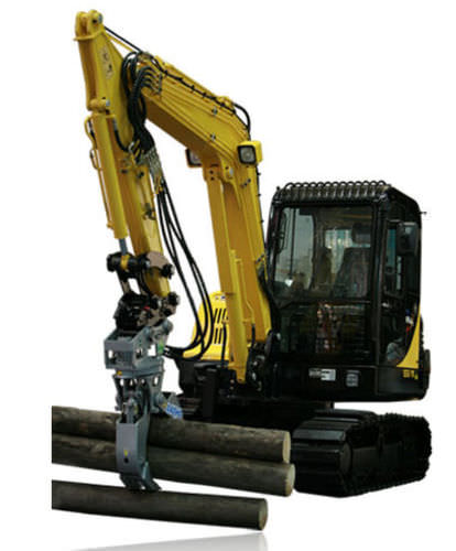 Sammelgreifer - DMWL series - Daemo engineering Co., Ltd. - Holz / für Bagger