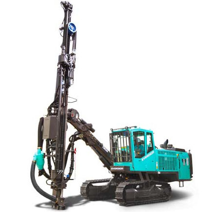 Sprenglochbohrgerät - T450 - Everdigm - auf Raupen / Imlochhammer / hydraulisch