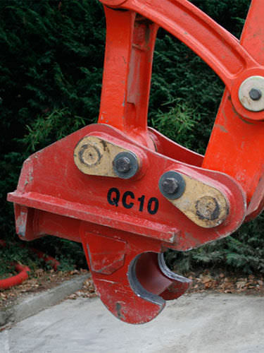 Schnellwechselsystem für Hydraulikbagger - QC series - Mantovanibenne