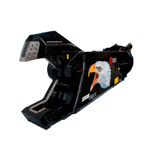 Hydraulischer Abbruchschere - SH EAGLE II series - Mantovanibenne - für Bagger / für Stahlschrott / für Eisenmetall