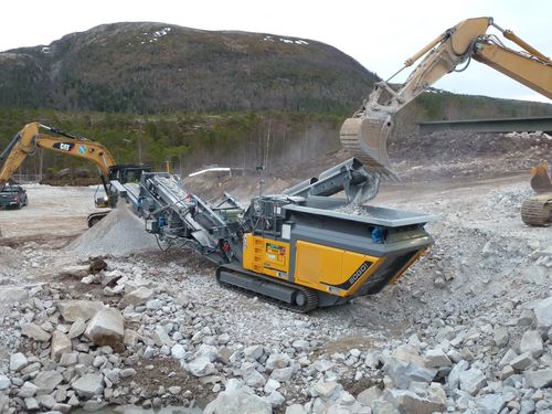 Schlagbrecher - RM 90GO! - RUBBLE MASTER HMH - mobil / dieselbetrieben / kompakt