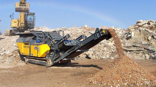 Schlagbrecher - RM70 GO! 2.0 - RUBBLE MASTER HMH - mobil / dieselbetrieben / kompakt