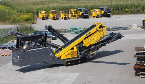 Siebanlage zur industriellen Anwendung - RM MSC8500M-2D / 3D - RUBBLE MASTER HMH - für Recyclingprodukte / Vibration / für Schüttgut
