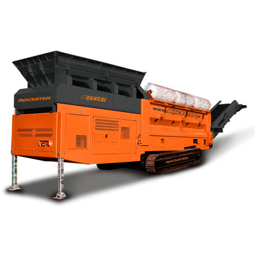 Recycling-Siebmaschine - RTT517 - Rockster Austria International GmbH - für Baustellen / mobil / für Schüttgut