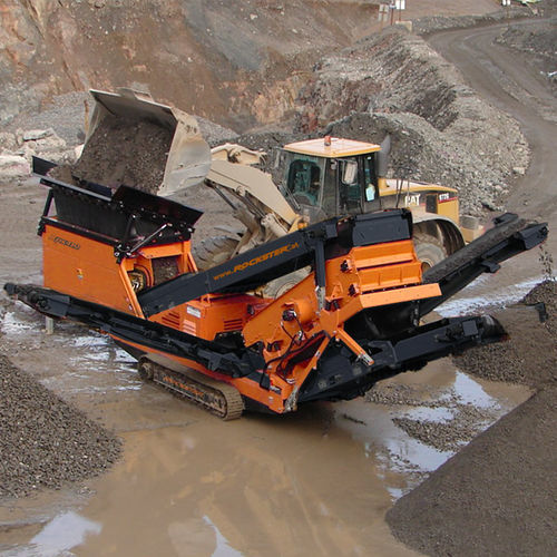Recycling-Siebmaschine - RDS410 - Rockster Austria International GmbH - für Baustellen / mobil / für Schüttgut