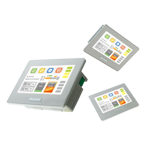 Terminal mit Touchscreen - GP4100 series - Pro-face - einbaufähig / 480 x 272 / TFT LCD