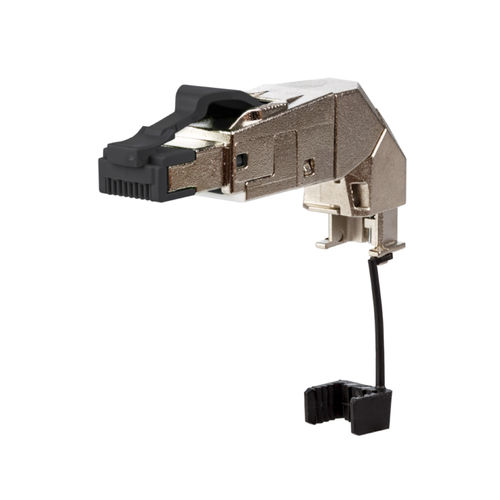 Datensteckverbinder - C6A RJ45 - METZ CONNECT - RJ45 / Zink-Druckguss / für Industrieanwendungen