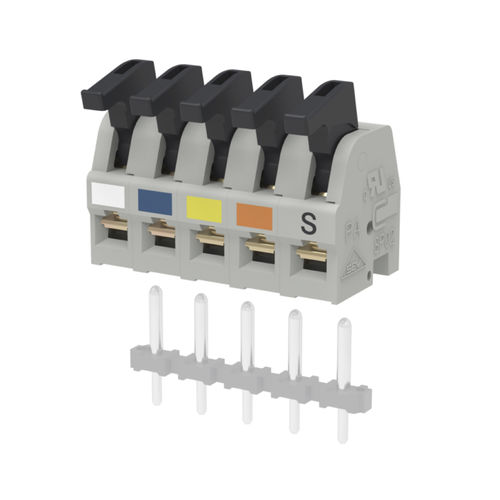 Leiterplattenklemme - SP02505HDNC ASP0250504-002 - METZ CONNECT - mit Hebel / Federdruck / Ethernet