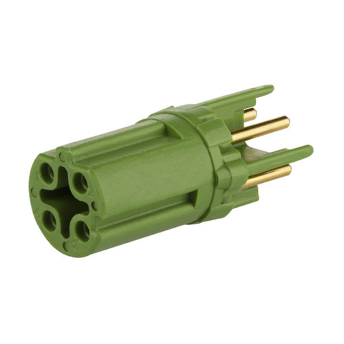 Datensteckverbinder - MMT060A115 - METZ CONNECT - M12 D-kodiert / 4-polig / für Leiterplatten