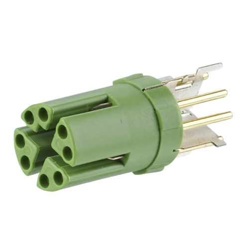 Datensteckverbinder - MMT060A315 - METZ CONNECT - M12 X-kodiert / 8-polig / für Leiterplatten