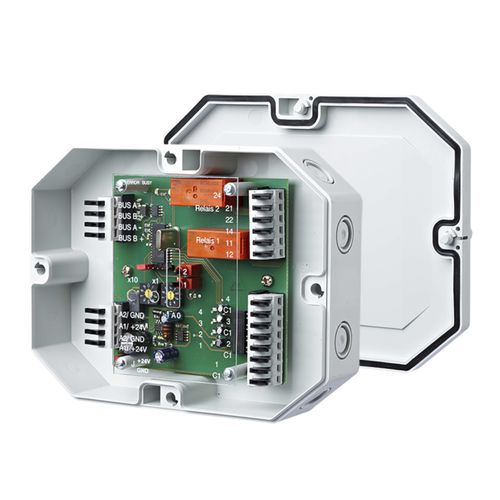 Digitales EA Modul - MR-DIO4/2-IP65 Modbus RTU - METZ CONNECT - Modbus / 4 Digitaleingänge / mit Relais-Ausgang