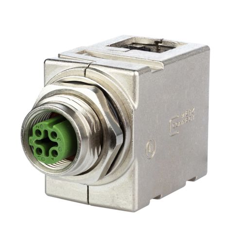 Netzadapter für Schaltschrank - MWN911A115 - METZ CONNECT - innen / RJ45 / Zink-Druckguss
