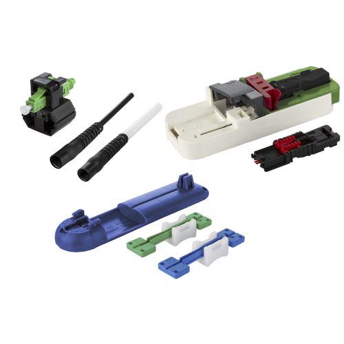 Datensteckverbinder - 1509QKJA002C-E  - METZ CONNECT - Hybrid / Glasfaser / Elastomer