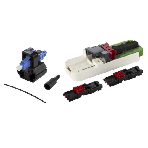 Datensteckverbinder - 1509QAJO002C-E  - METZ CONNECT - Hybrid / Glasfaser / Elastomer