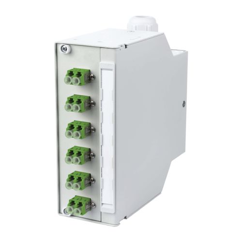 Stahl-Spleißbox -  15024A97606-E - METZ CONNECT - für Lichtleiter