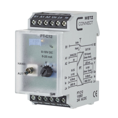 Analoger Signalwandler - PT-C12 24 V - METZ CONNECT