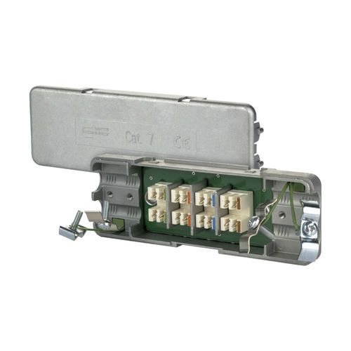 Datensteckverbinder -  130863-E - METZ CONNECT - gepanzert / Zinkguss / für Kabel