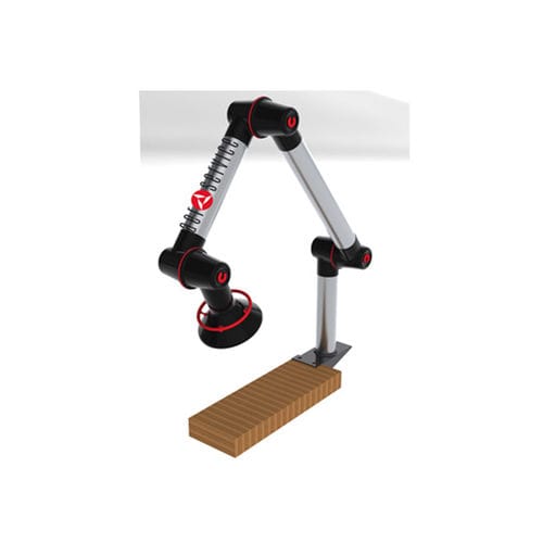 Wandmontierter Absaugarm - LAB - AERSERVICE EQUIPMENTS SRL - elastisch / Knickarm / Rauch