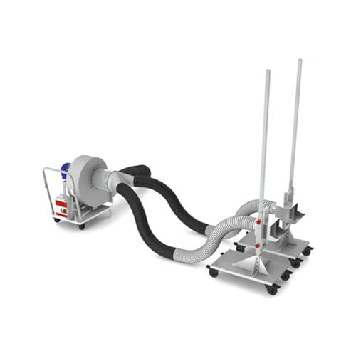Abgasabsauger für LKW - ELE S - AERSERVICE EQUIPMENTS SRL - mobil
