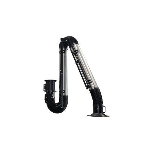 Festinstallierter Absaugarm - ARMOTECH - AERSERVICE EQUIPMENTS SRL - mobil / elastisch / Knickarm
