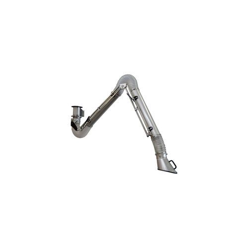 Festinstallierter Absaugarm - ARMOTEX  - AERSERVICE EQUIPMENTS SRL - elastisch / Knickarm / Staub