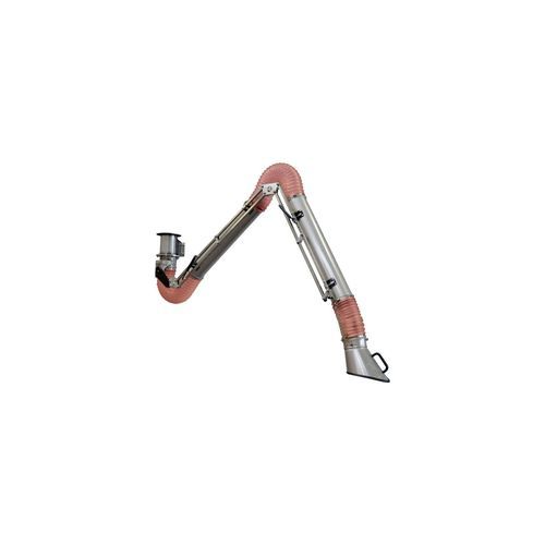 Festinstallierter Absaugarm - ARMOTECH T - AERSERVICE EQUIPMENTS SRL - elastisch / Knickarm / Staub
