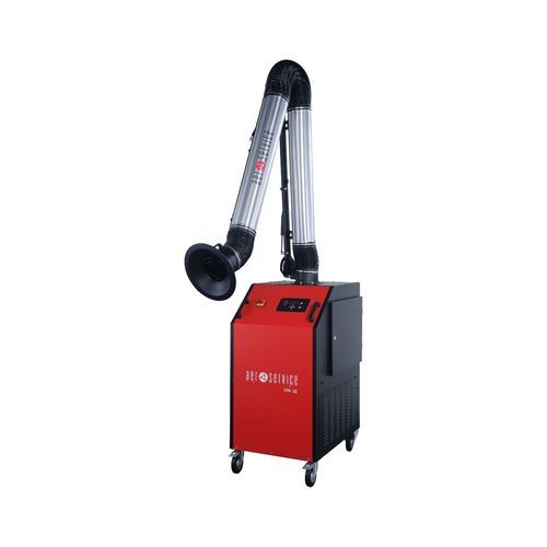 Handgerät-Rauchabzugsanlage - UNI 2.2 E  series - AERSERVICE EQUIPMENTS SRL - Schweiß / mit Aktivkohlefilter / Trockenfilter