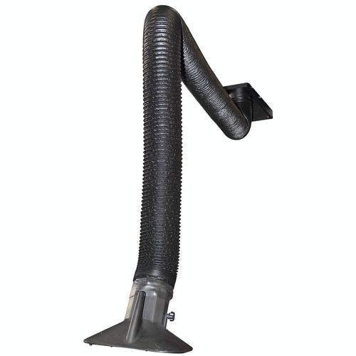 Festinstallierter Absaugarm - ARMOFLEX series - AERSERVICE EQUIPMENTS SRL - wandmontiert / mobil / elastisch