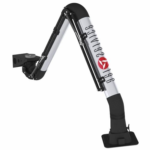 Festinstallierter Absaugarm - ARMOTECH series - AERSERVICE EQUIPMENTS SRL - wandmontiert / Knickarm / starr
